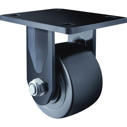 Roulette charge lourde compacte 65x50mm .